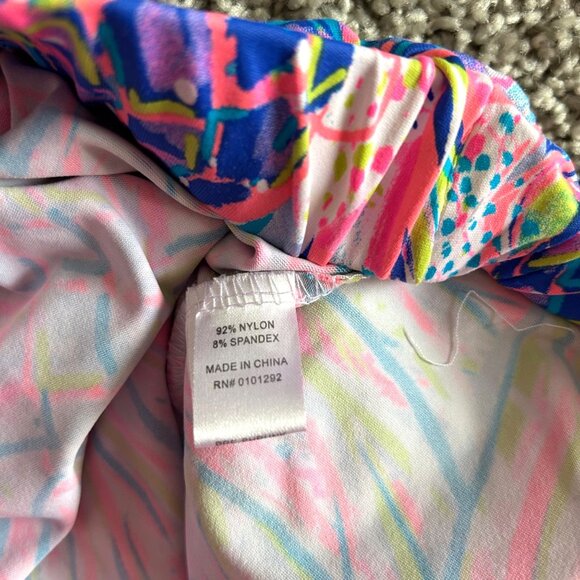 Lulu B Womens Sz Large Pineapple Print Casual Skort Multicolor - Picture 7 of 9